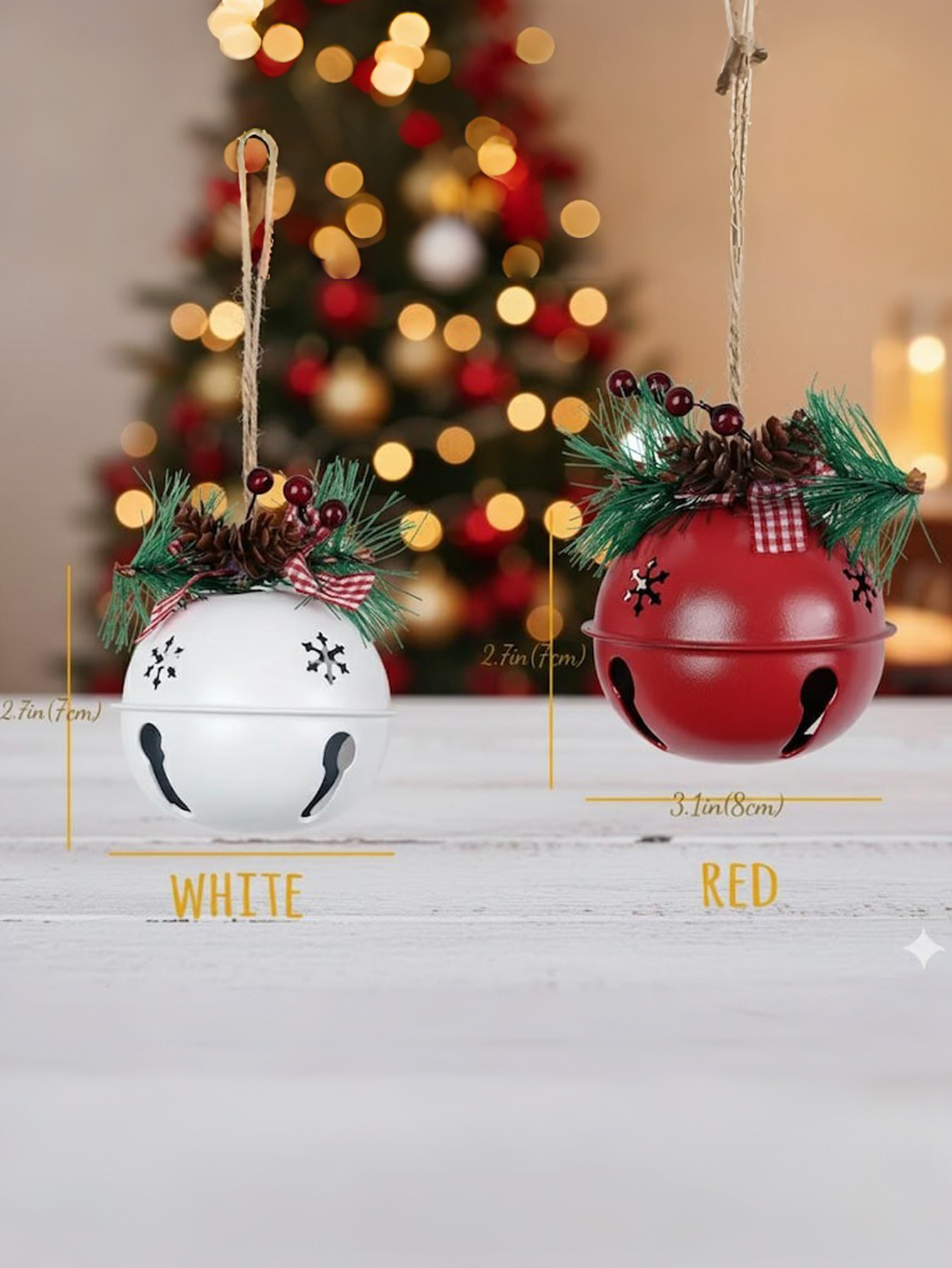 2025 Personalized Christmas Bell Ornament